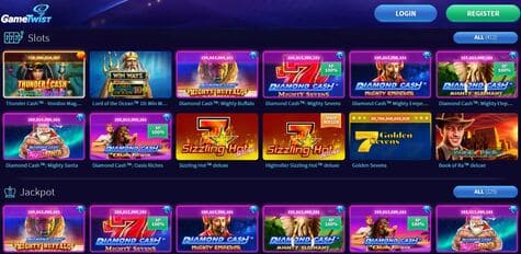 GameTwist Casino Screenshot 2