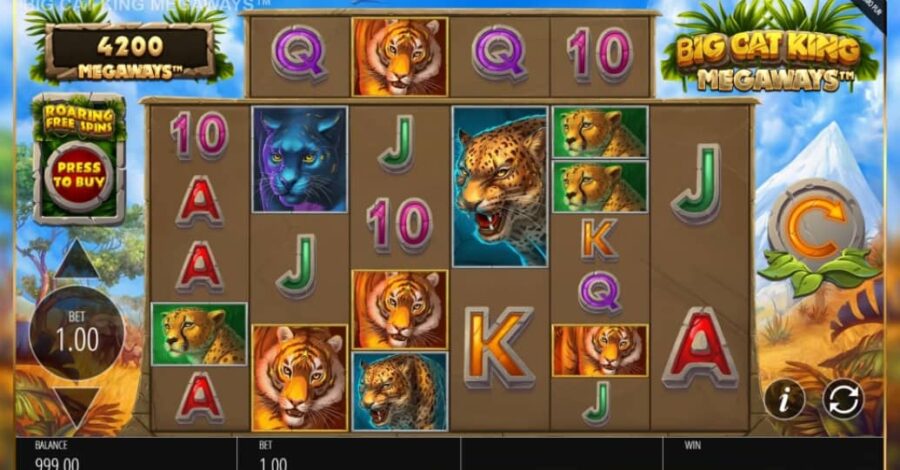 Big Cat King Megaways Slot Review