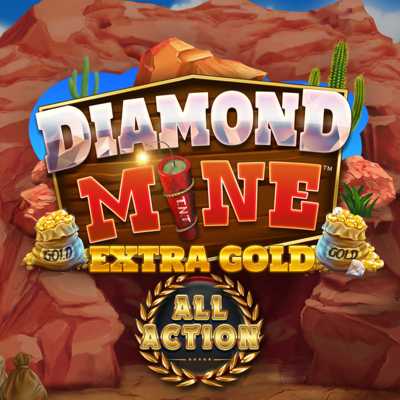 Diamond Mine Extra Gold Megaways online casino slot