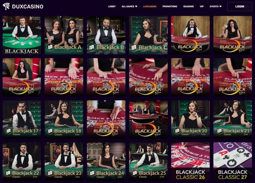 DuxCasino screenshot 3