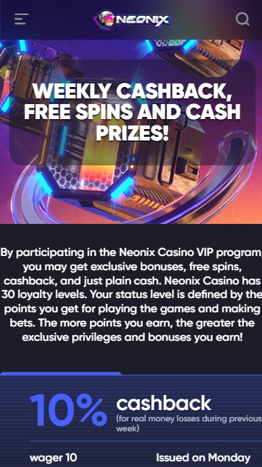 neonix casino 6m